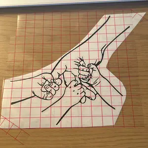 Did you know I don’t just do flowers ? I also do vinyl pieces. Watch this space to see how this beautiful design comes together!
