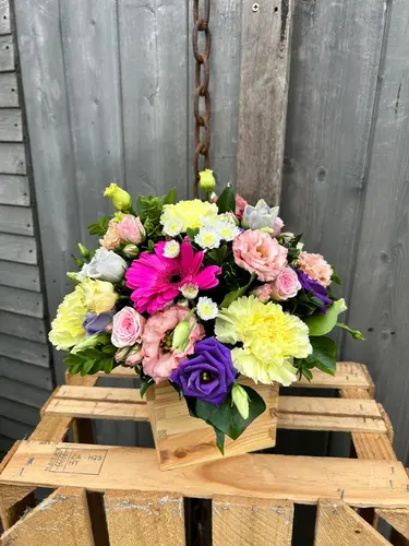 Little Box of Blooms flower arrangement