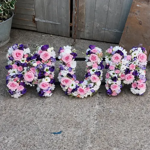 Flowers For Mum bouquet with soft seasonal flowers
