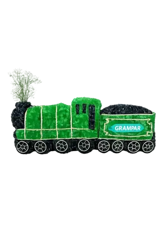 Choo Choo train floral tribute arrangement