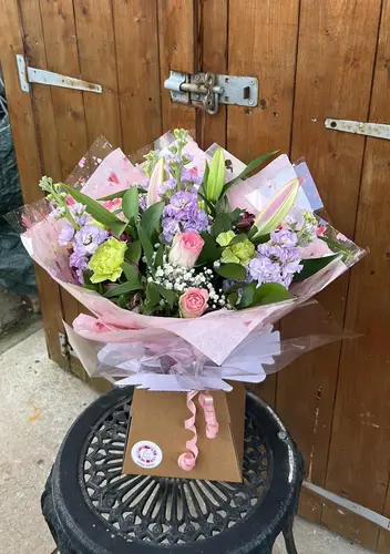 Stop and Smell The Roses bouquet with fresh roses