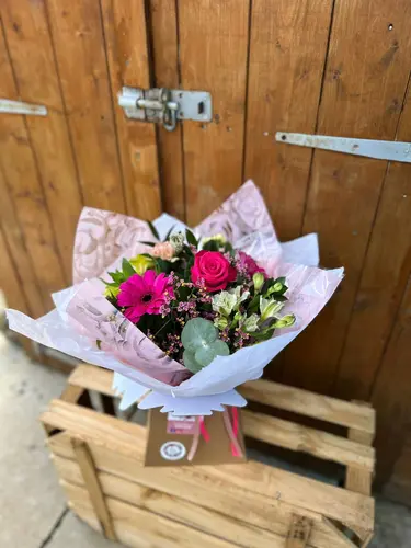 Petal Paradise bouquet with bright mixed flowers
